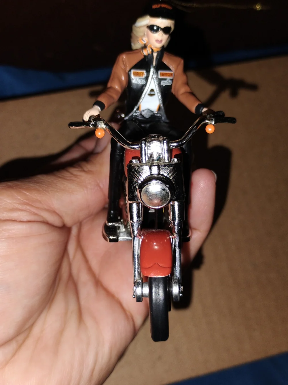 Hallmark Harley-Davidson Barbie Ornament 2001 QXI8885 Of Collection